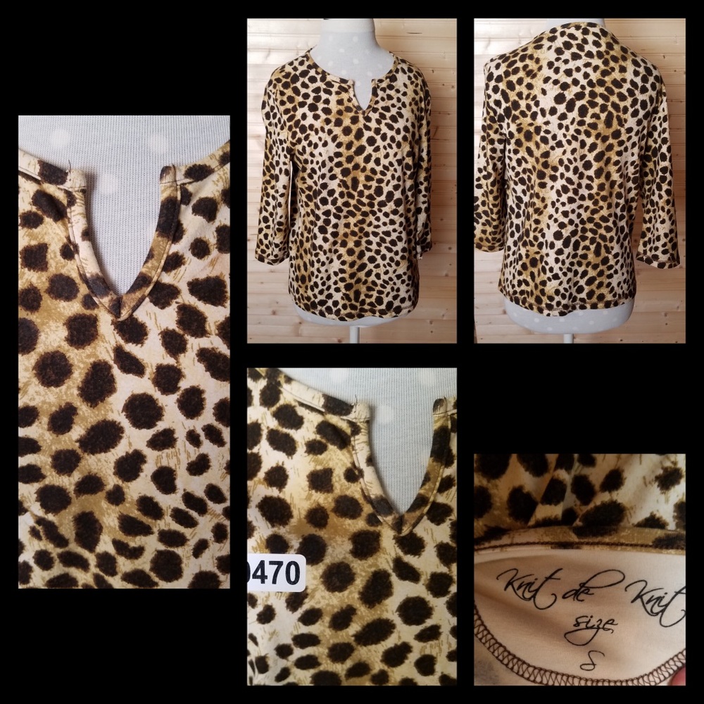Animal Print Tunic